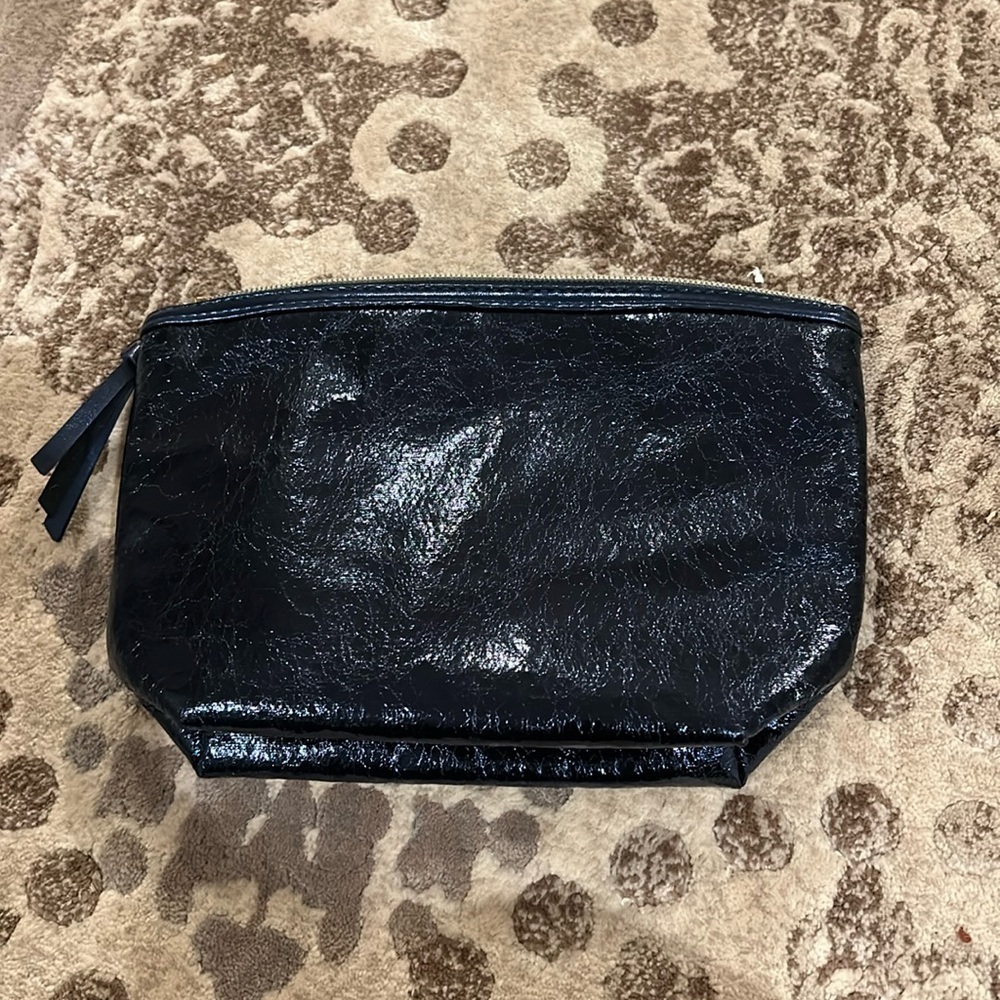 💥2/$10 
Ulta Beauty Bag metallic Blue